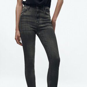 ZARA High Waisted Skinny Jeans Sz 6